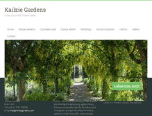 Tablet Screenshot of kailziegardens.com